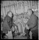Men with ribbons
